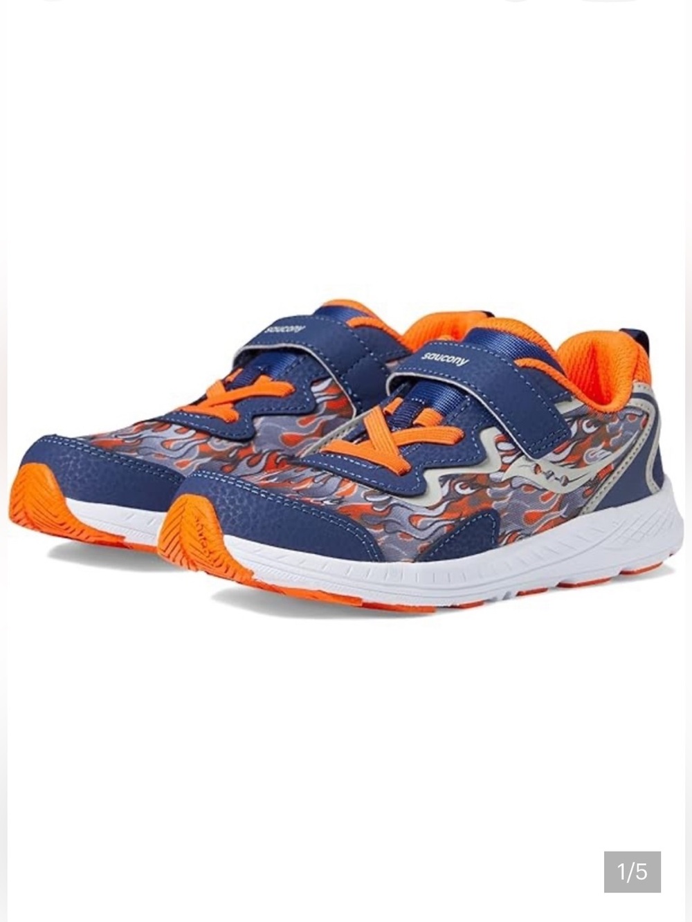 Saucony Kids Flash Velcro Sneakers
